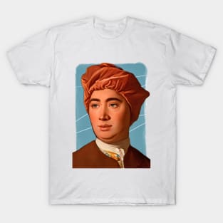 Scottish philosopher David Hume illustration T-Shirt